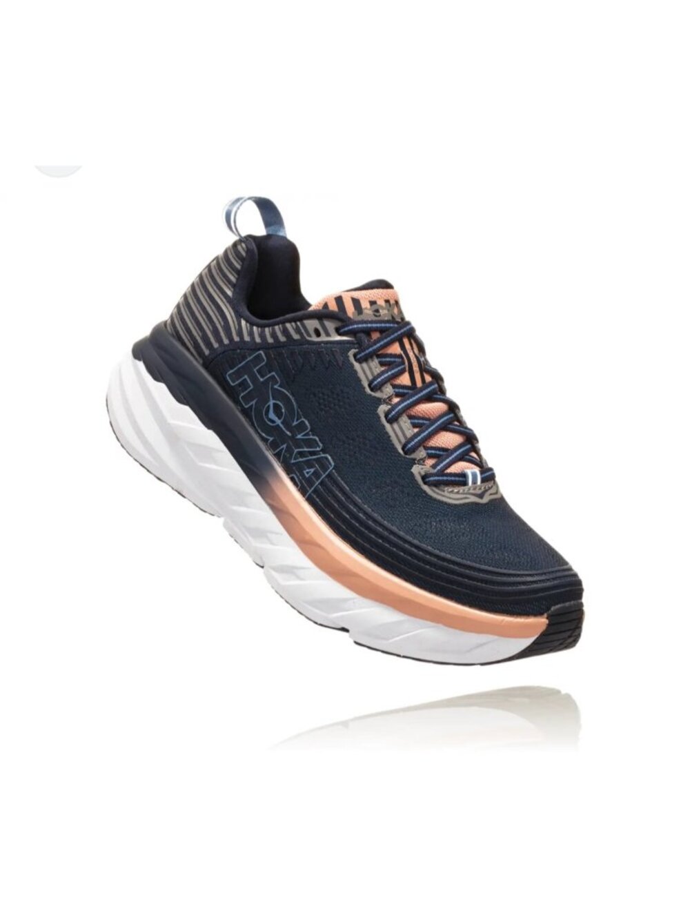 Hoka One One Women's Bondi 6 Wide Running Shoe Women's Size 6.5